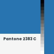 Color chip: Pantone 2383 C