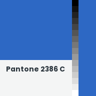 Color chip: Pantone 2386 C