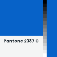 Color chip: Pantone 2387 C
