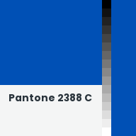 Color chip: Pantone 2388 C