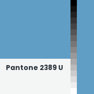 Color chip: Pantone 2389 U