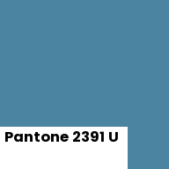 Color chip: Pantone 2391 U