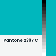Color chip: Pantone 2397 C