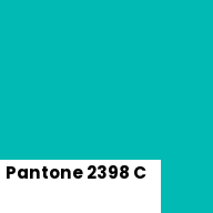 Color chip: Pantone 2398 C