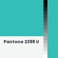 Color chip: Pantone 2398 U