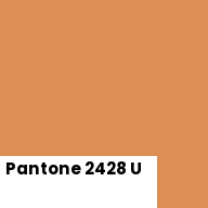 Color chip: Pantone 2428 U