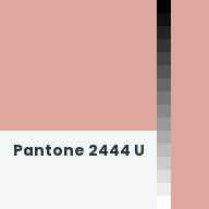 Color chip: Pantone 2444 U