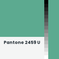 Color chip: Pantone 2459 U