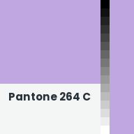 Color chip: Pantone 264 C