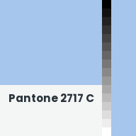 Color chip: Pantone 2717 C