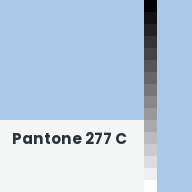 Color chip: Pantone 277 C