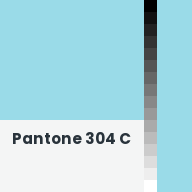 Color chip: Pantone 304 C