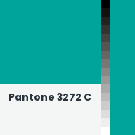 Color chip: Pantone 3272 C
