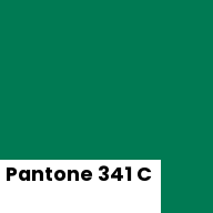 Color chip: Pantone 341 C