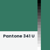 Color chip: Pantone 341 U