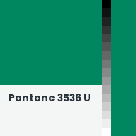Color chip: Pantone 3536 U