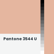 Color chip: Pantone 3544 U