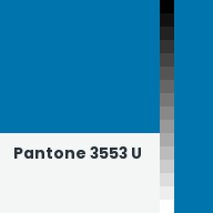 Color chip: Pantone 3553 U