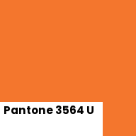 Color chip: Pantone 3564 U