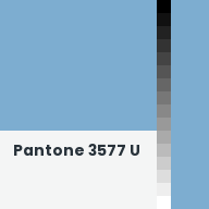 Color chip: Pantone 3577 U