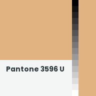 Color chip: Pantone 3596 U