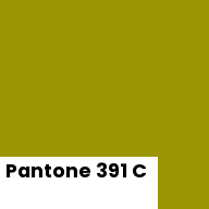 Color chip: Pantone 391 C
