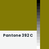 Color chip: Pantone 392 C