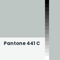 Color chip: Pantone 441 C