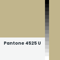 Color chip: Pantone 4525 U