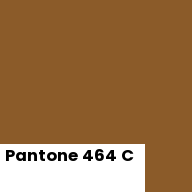 Color chip: Pantone 464 C