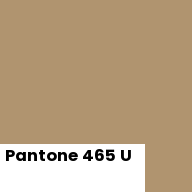 Color chip: Pantone 465 U