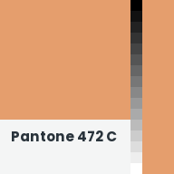 Color chip: Pantone 472 C