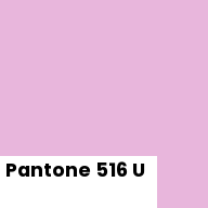 Color chip: Pantone 516 U