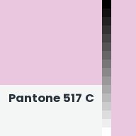 Color chip: Pantone 517 C