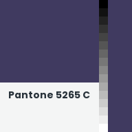 Color chip: Pantone 5265 C