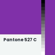 Color chip: Pantone 527 C