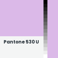 Color chip: Pantone 530 U