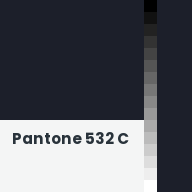 Color chip: Pantone 532 C