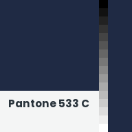 Color chip: Pantone 533 C
