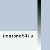 Color chip: Pantone 537 U