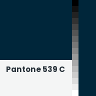 Color chip: Pantone 539 C