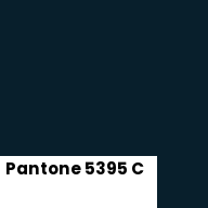 Color chip: Pantone 5395 C