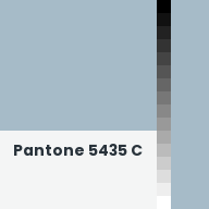Color chip: Pantone 5435 C