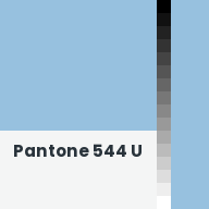 Color chip: Pantone 544 U