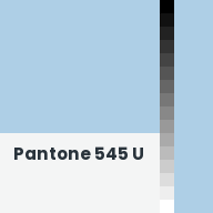 Color chip: Pantone 545 U
