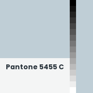 Color chip: Pantone 5455 C