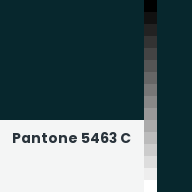 Color chip: Pantone 5463 C