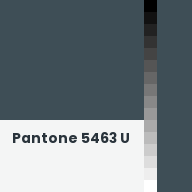 Color chip: Pantone 5463 U