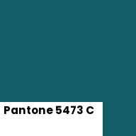 Color chip: Pantone 5473 C