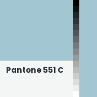 Color chip: Pantone 551 C